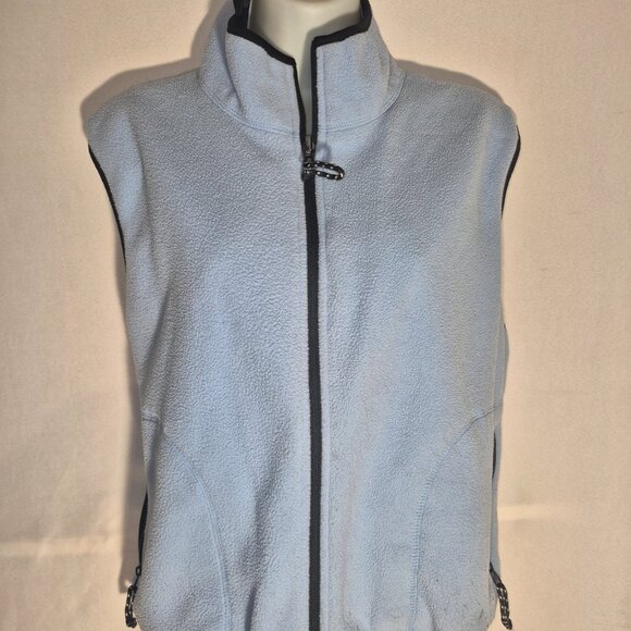 ADIRONDACK TRADING CO. Reversable weatherproof vest Blue, zippered, small - Picture 5 of 16